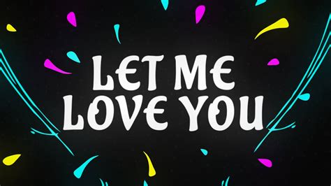 let me love you en vivo|let me love you wikipedia.